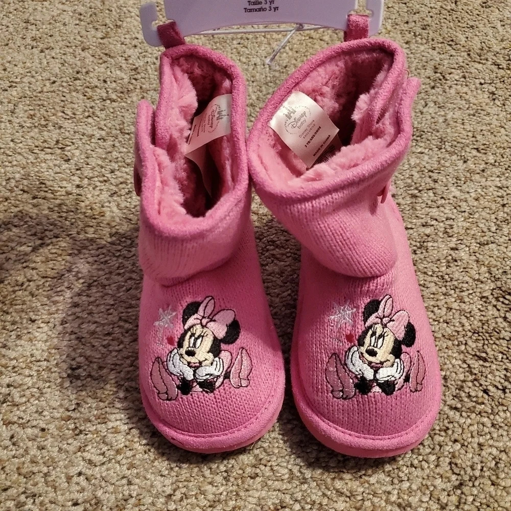 Disney Baby Minnie Mouse Boots 3 YRS